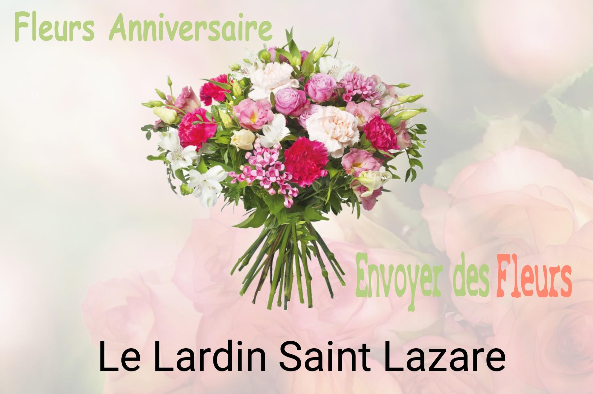 Bouquet de fleurs d’anniversaire livré à Le Lardin-Saint-Lazare