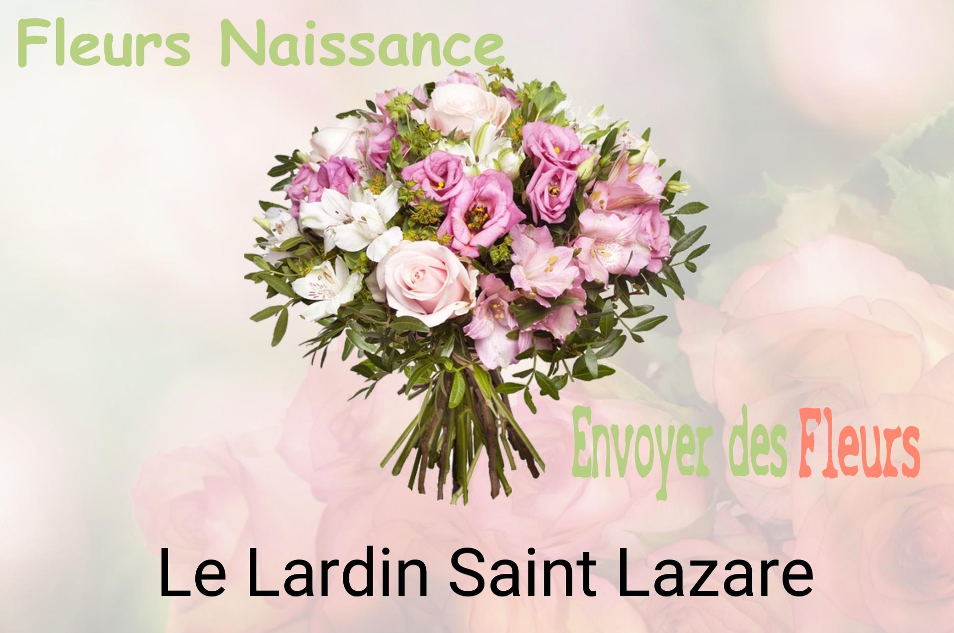 Bouquet de fleurs de naissance livré à Le Lardin-Saint-Lazare