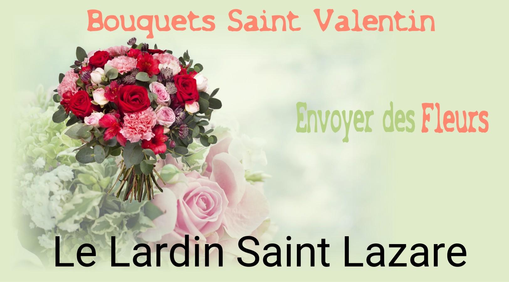Roses de Saint-Valentin livrées à Le Lardin-Saint-Lazare